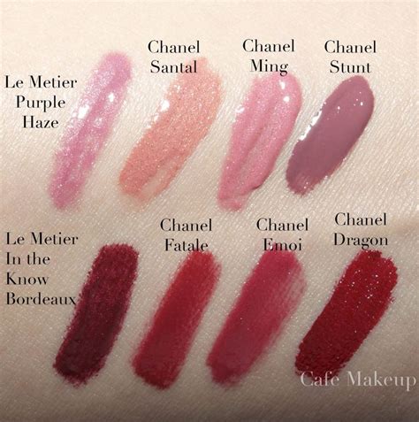 chanel lip gloss 144|chanel lip balm color chart.